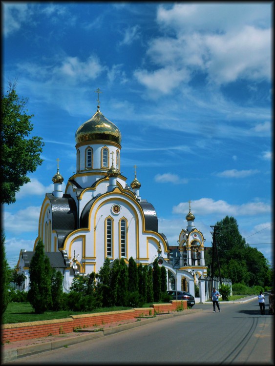 Курск. Церковь Царственных страстотерпцев. фасады