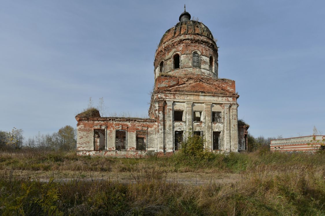 Церковь Михаила Архангела, Ризадеево (Ардатовский район, Нижегородская область). фасады, Вид с юга