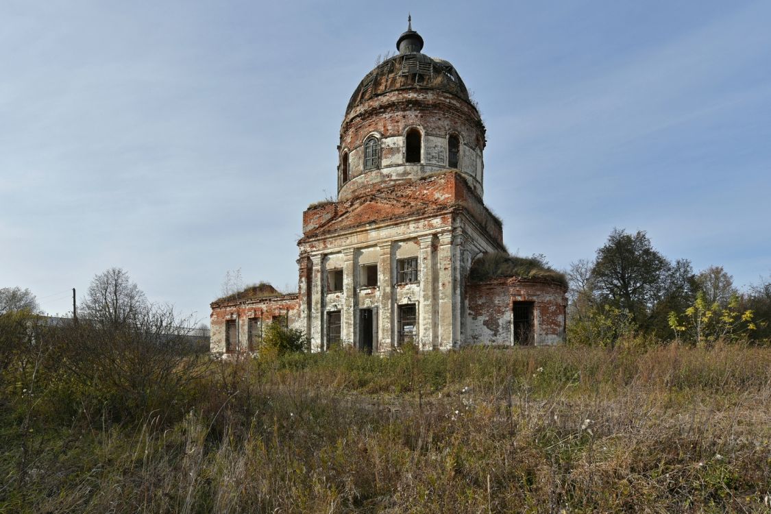 Церковь Михаила Архангела, Ризадеево (Ардатовский район, Нижегородская область). фасады, Вид с юго-востока