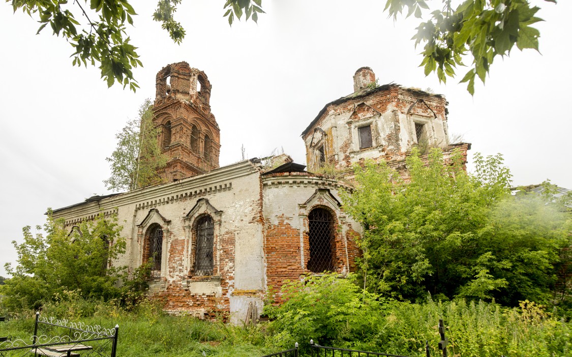 Церковь Троицы Живоначальной, Леметь (Ардатовский район, Нижегородская область). фасады