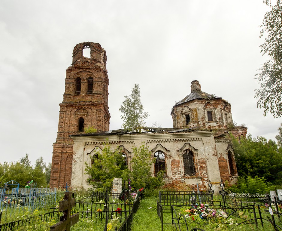 Церковь Троицы Живоначальной, Леметь (Ардатовский район, Нижегородская область). фасады