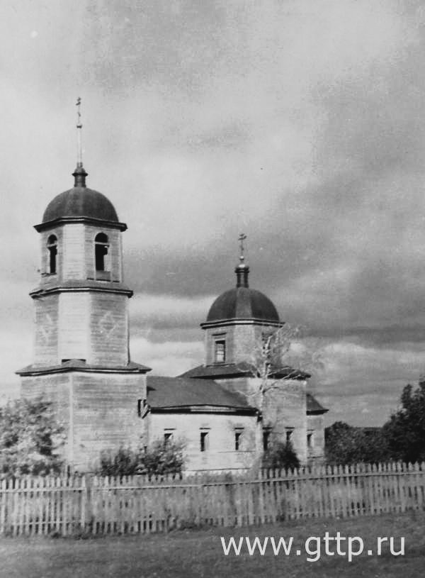 Церковь Преображения Господня, Выползово (Ардатовский район, Нижегородская область). архивная фотография, Фото С. Агафонова