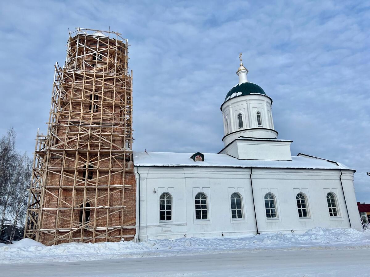 Водоватово. Церковь Покрова Пресвятой Богородицы. документальные фотографии