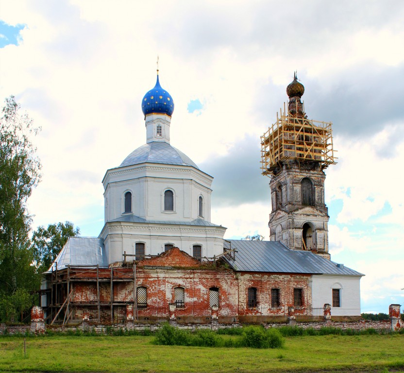 Церковь Рождества Пресвятой Богородицы, Пречистое (Ростовский район, Ярославская область). фасады
