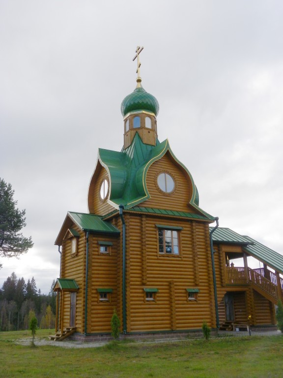 Церковь Сретения Господня, Самушкино (Вороновский погост) (Волховский район, Ленинградская область). фасады