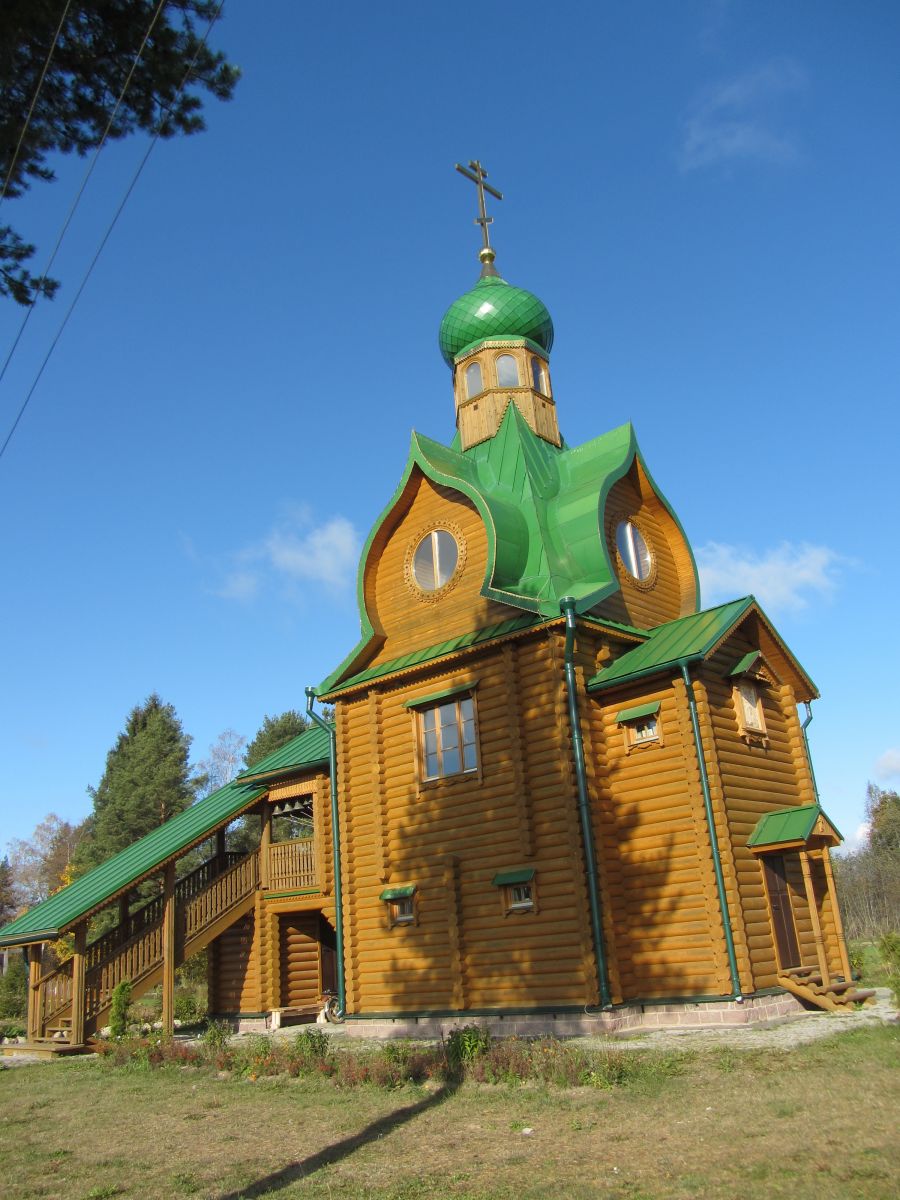 Церковь Сретения Господня, Самушкино (Вороновский погост) (Волховский район, Ленинградская область). фасады