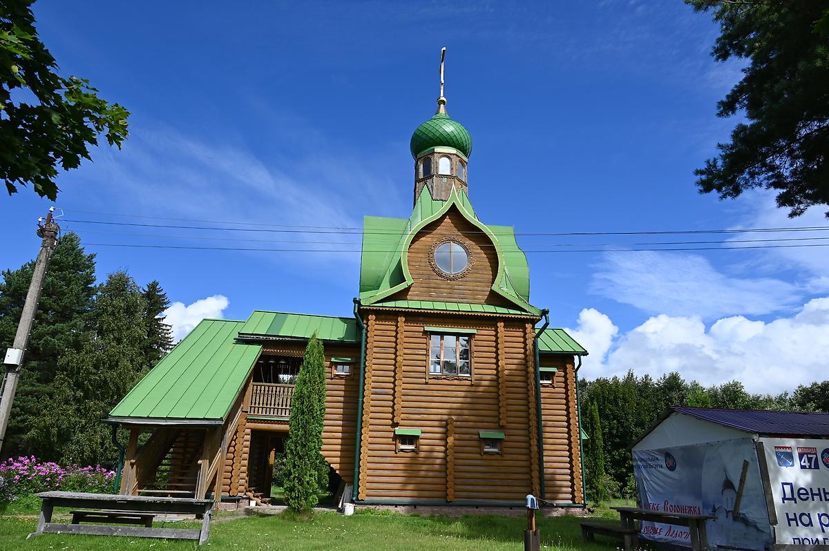фасады. Церковь Сретения Господня, Самушкино (Вороновский погост) (Волховский район, Ленинградская область)