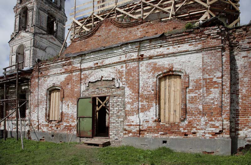 Церковь Рождества Пресвятой Богородицы, Пречистое (Ростовский район, Ярославская область). архитектурные детали