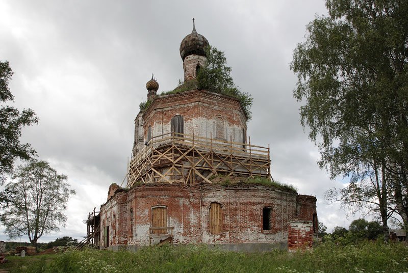 Пречистое. Церковь Рождества Пресвятой Богородицы. фасады