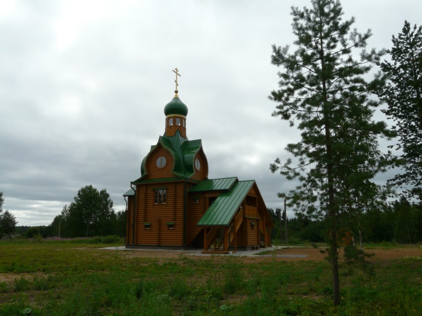 Самушкино (Вороновский погост). Церковь Сретения Господня. фасады