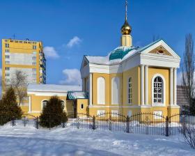 Омск. Церковь Пантелеимона Целителя при ОГКБ им. Кабанова