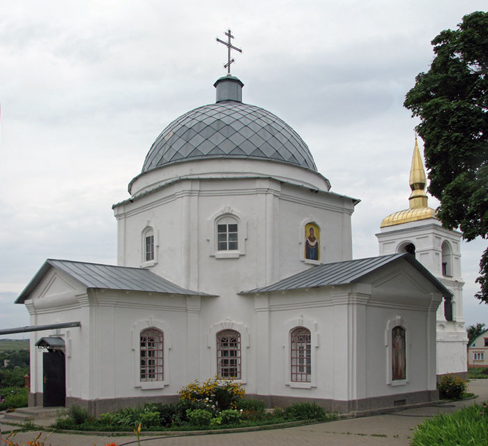 Церковь Николая Чудотворца, Никольское (Белгородский район, Белгородская область). общий вид в ландшафте