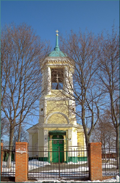 Церковь Преображения Господня, Головчино (Грайворонский район, Белгородская область). общий вид в ландшафте