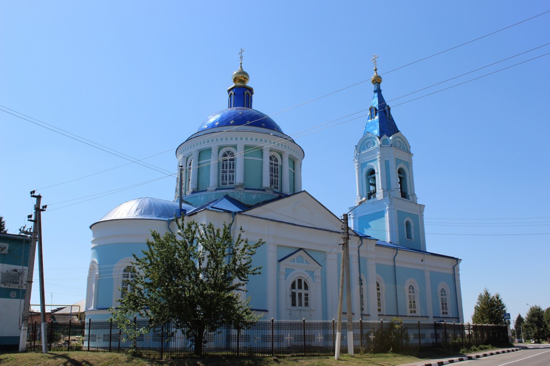 Борисовка. Церковь Михаила Архангела. фасады