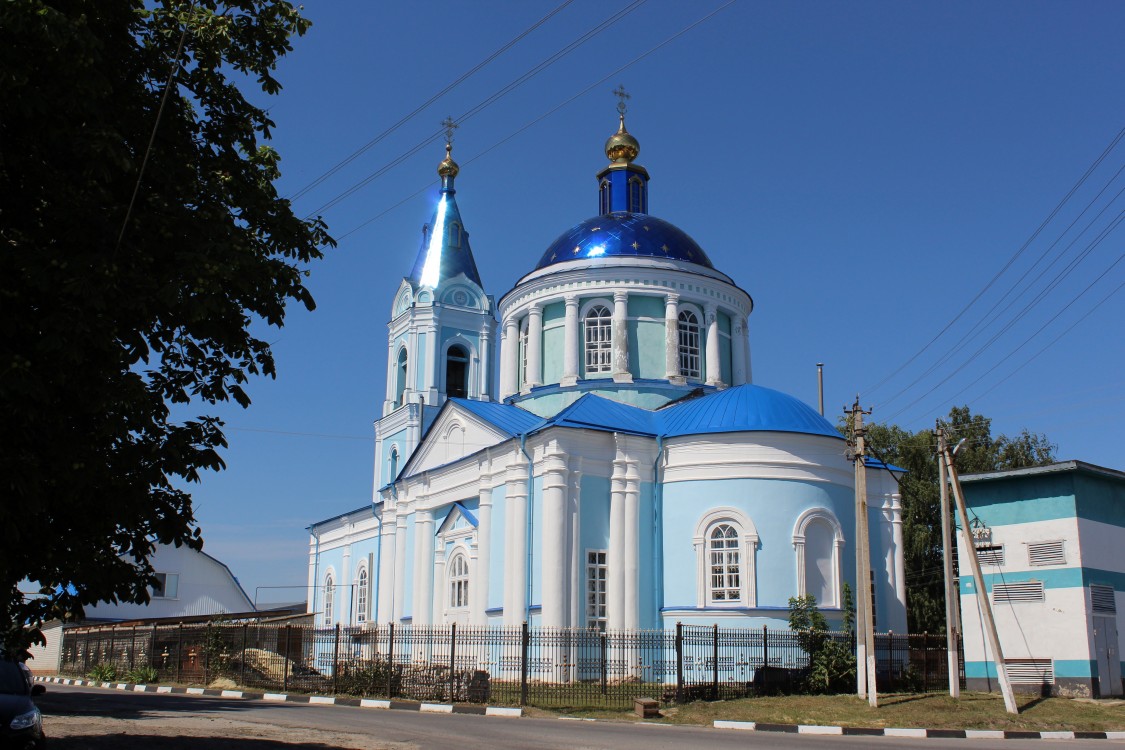 Борисовка. Церковь Михаила Архангела. фасады