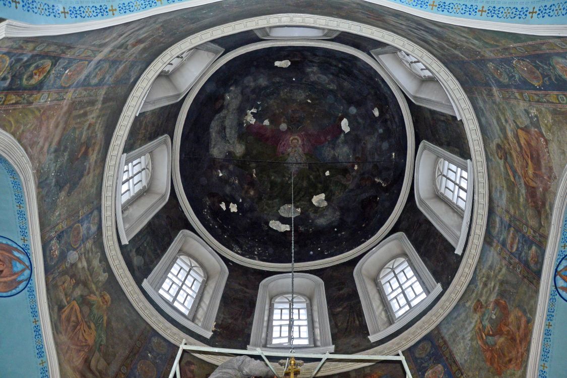 Борисовка. Церковь Михаила Архангела. интерьер и убранство