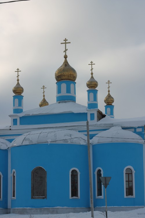 Церковь Иверской иконы Божией Матери, Тёплое (Тёпло-Огарёвский район, Тульская область). фасады