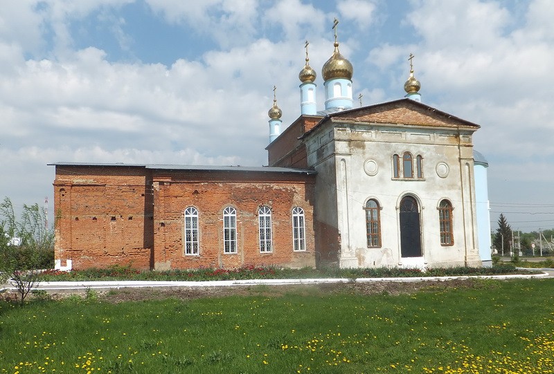 Церковь Иверской иконы Божией Матери, Тёплое (Тёпло-Огарёвский район, Тульская область). фасады