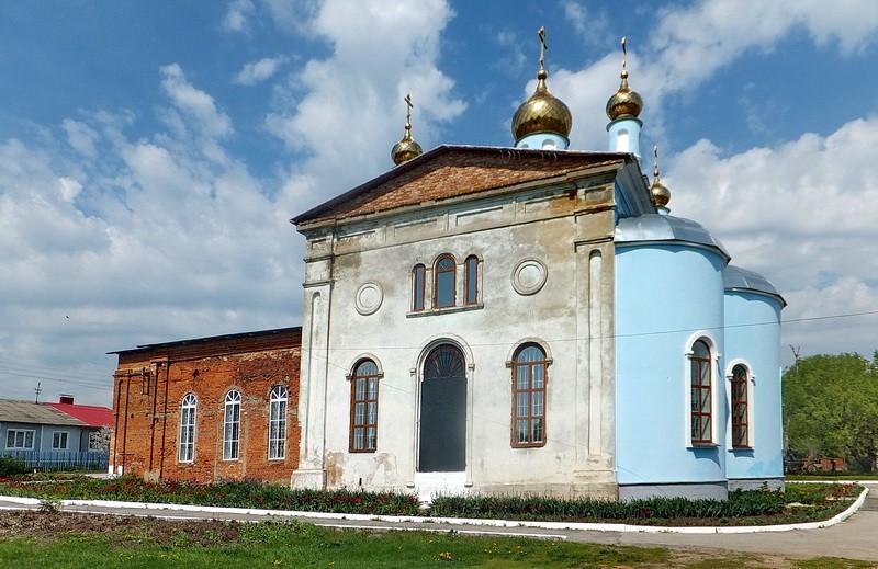 Церковь Иверской иконы Божией Матери, Тёплое (Тёпло-Огарёвский район, Тульская область). фасады