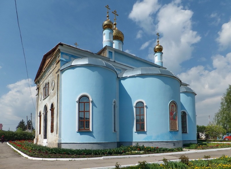 Церковь Иверской иконы Божией Матери, Тёплое (Тёпло-Огарёвский район, Тульская область). фасады