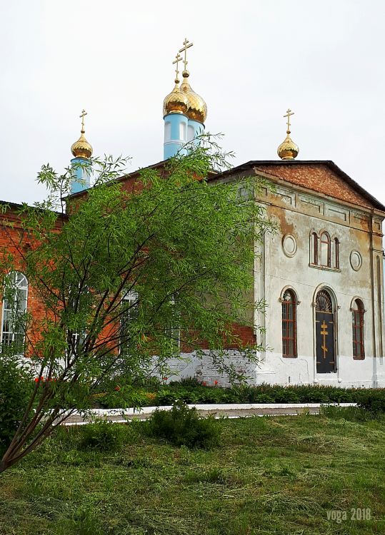 Тёплое. Церковь Иверской иконы Божией Матери. фасады