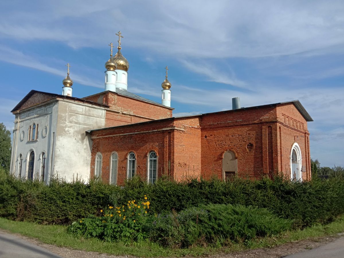 Церковь Иверской иконы Божией Матери, Тёплое (Тёпло-Огарёвский район, Тульская область). фасады