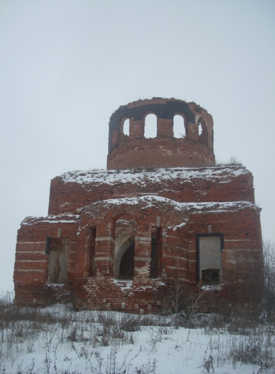 Церковь Георгия Победоносца, Кадное (Георгиевское) (Каменский район, Тульская область). фасады