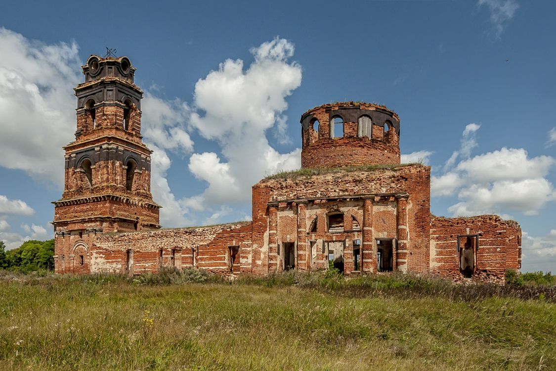 Кадное (Георгиевское). Церковь Георгия Победоносца. фасады