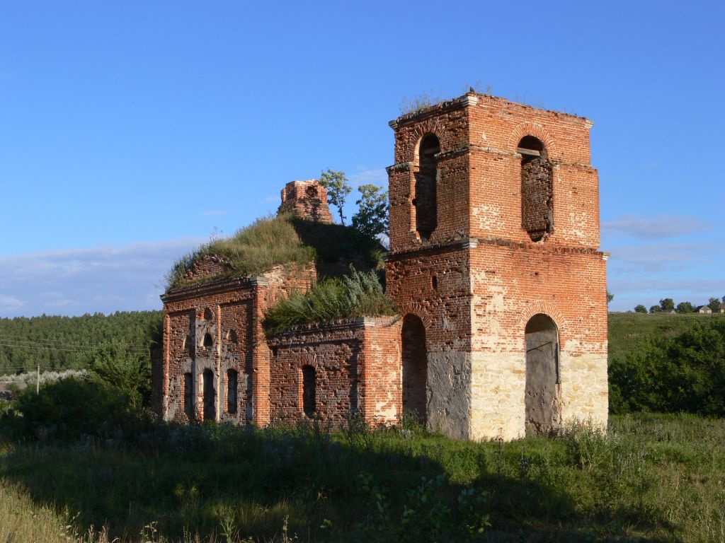 Слободское. Церковь Николая Чудотворца. фасады