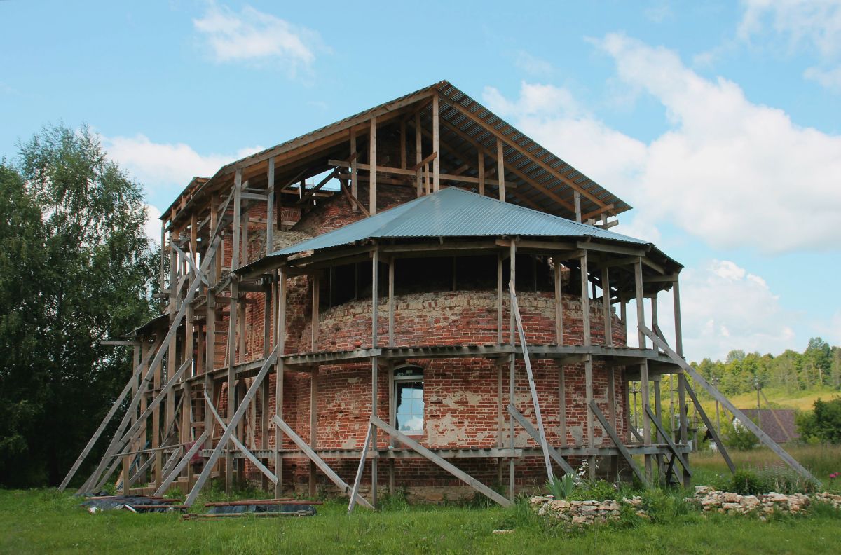 Церковь Николая Чудотворца, Слободское (Ефремовский район, Тульская область). документальные фотографии