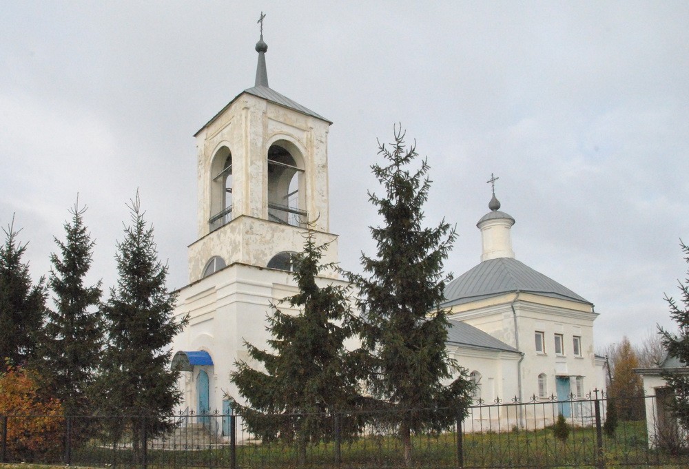 Мечнянка. Церковь Николая Чудотворца. фасады