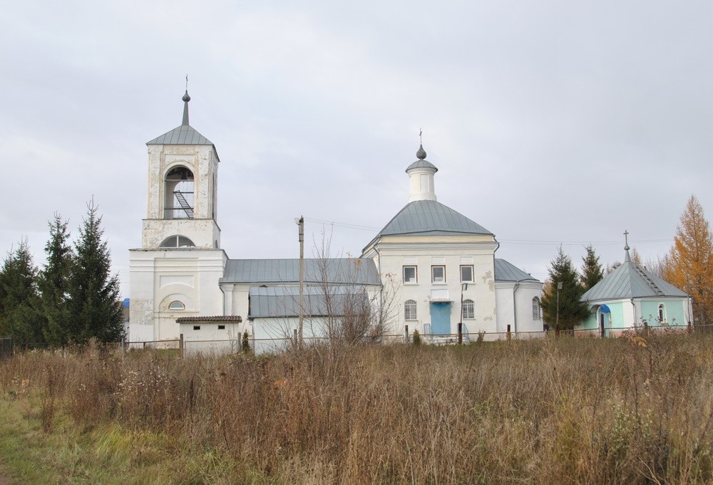 Мечнянка. Церковь Николая Чудотворца. фасады