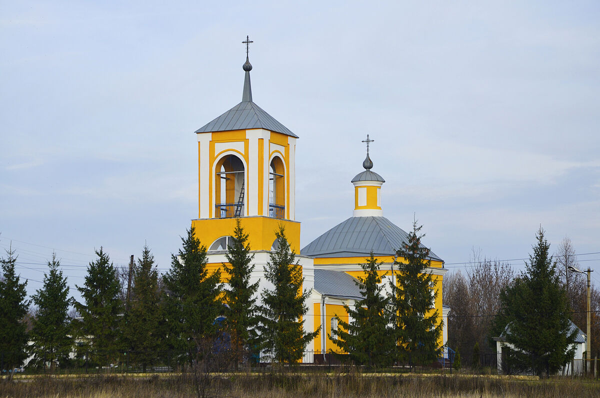 Мечнянка. Церковь Николая Чудотворца. фасады