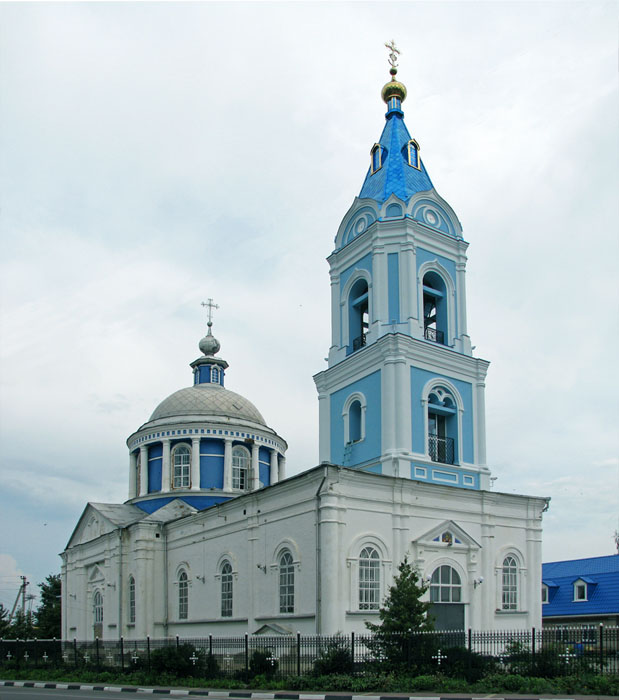 Борисовка. Церковь Михаила Архангела. фасады