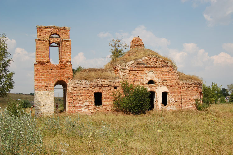 Слободское. Церковь Николая Чудотворца. фасады