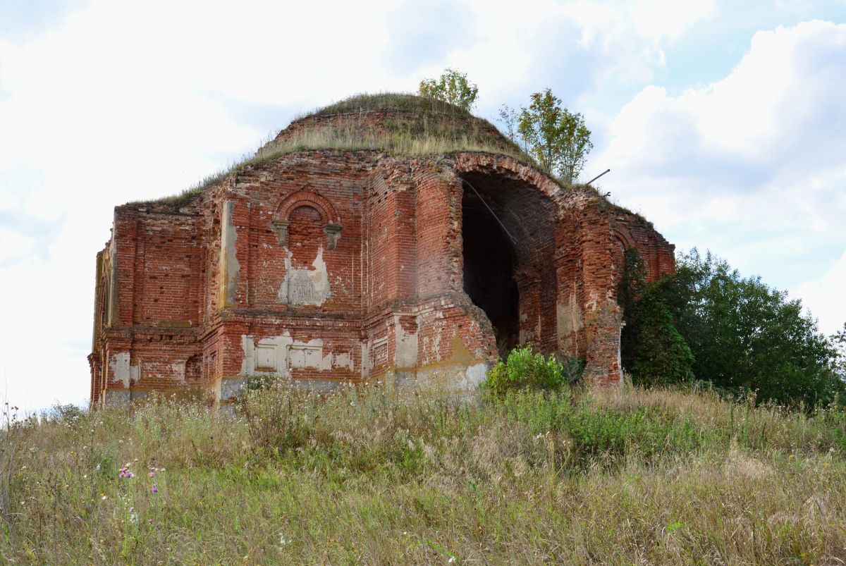 Церковь Покрова Пресвятой Богородицы, Страховка (Покровка) (Корсаковский район, Орловская область). фасады