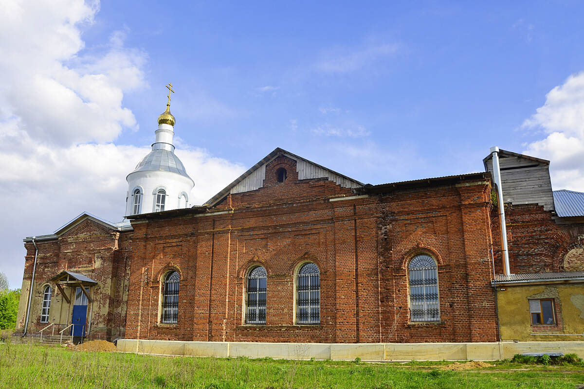 Церковь Михаила Архангела, Ступино (Ефремовский район, Тульская область). фасады