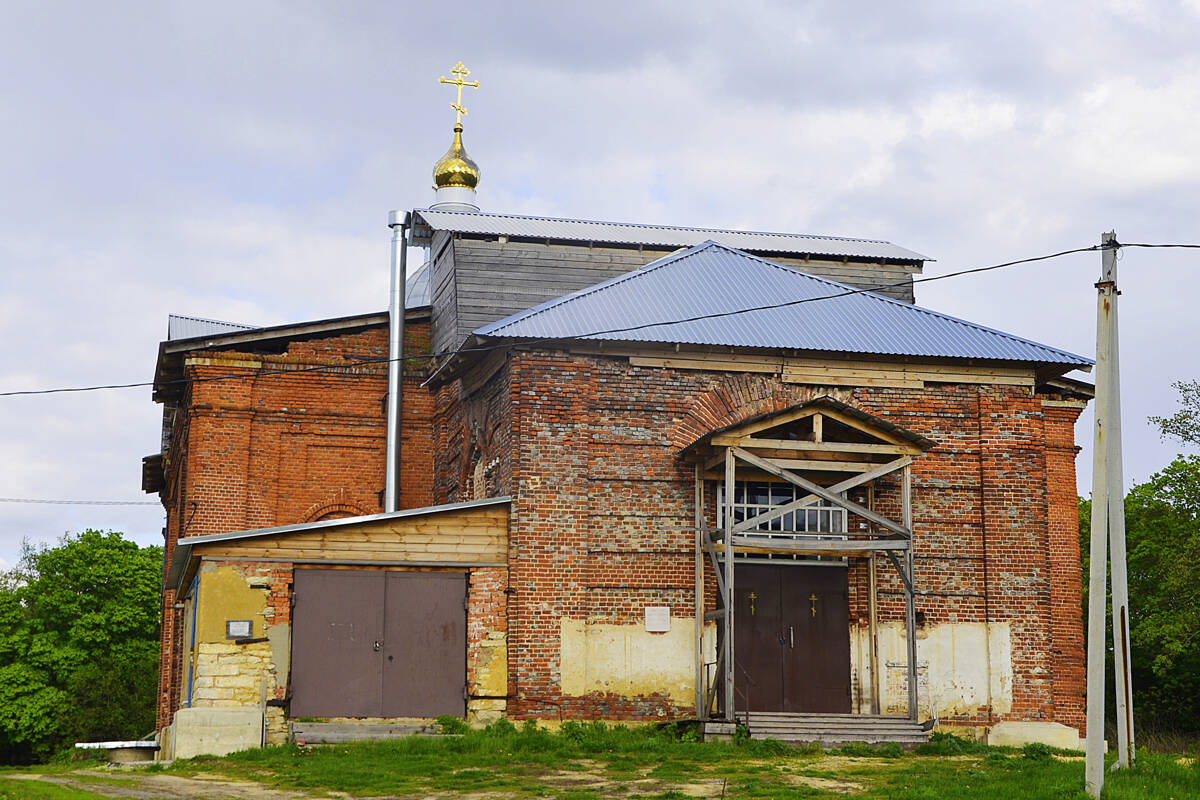 Церковь Михаила Архангела, Ступино (Ефремовский район, Тульская область). фасады