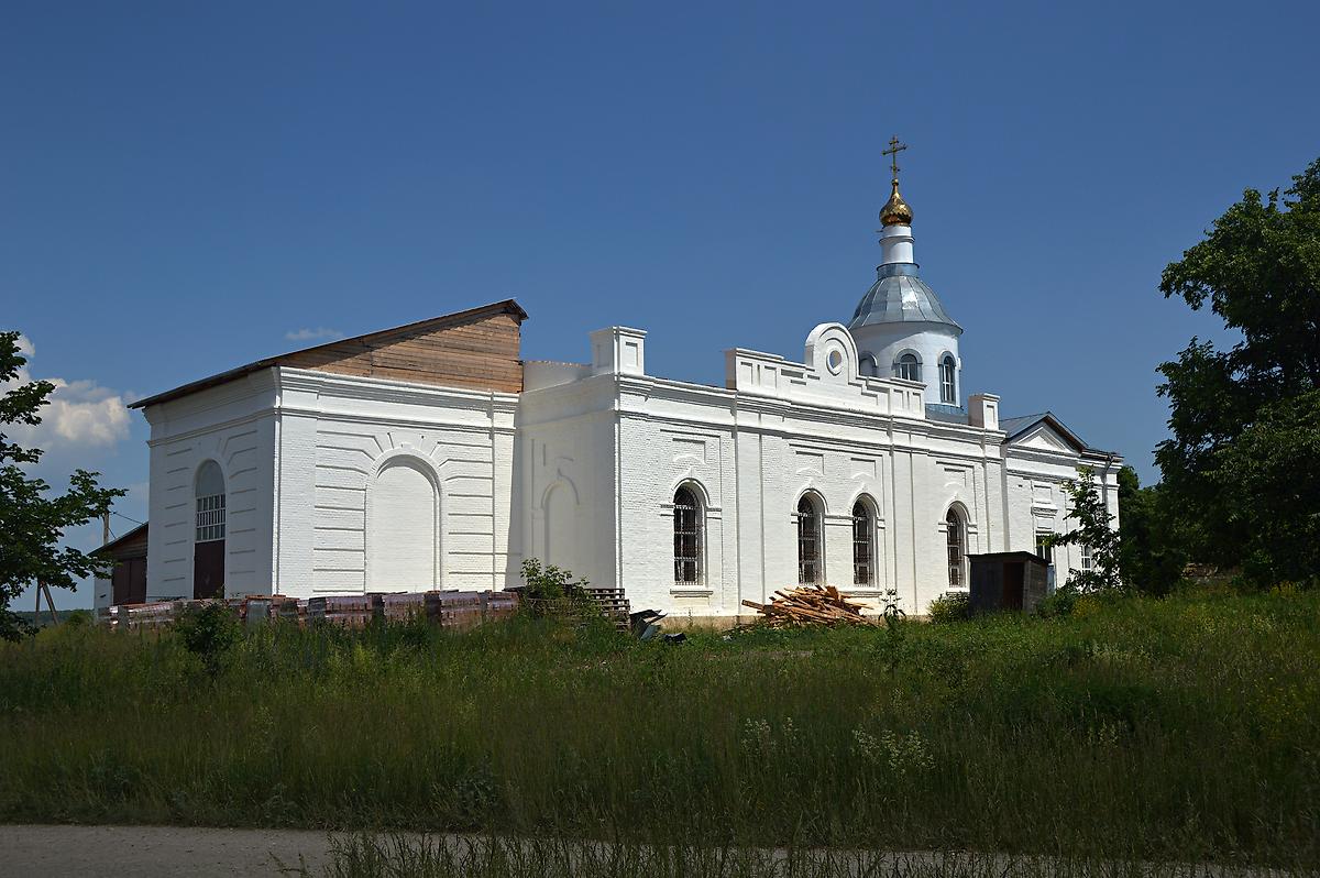 фасады. Церковь Михаила Архангела, Ступино (Ефремовский район, Тульская область)