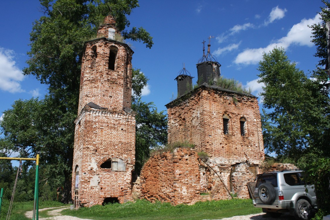 Сушки. Церковь Николая Чудотворца. фасады