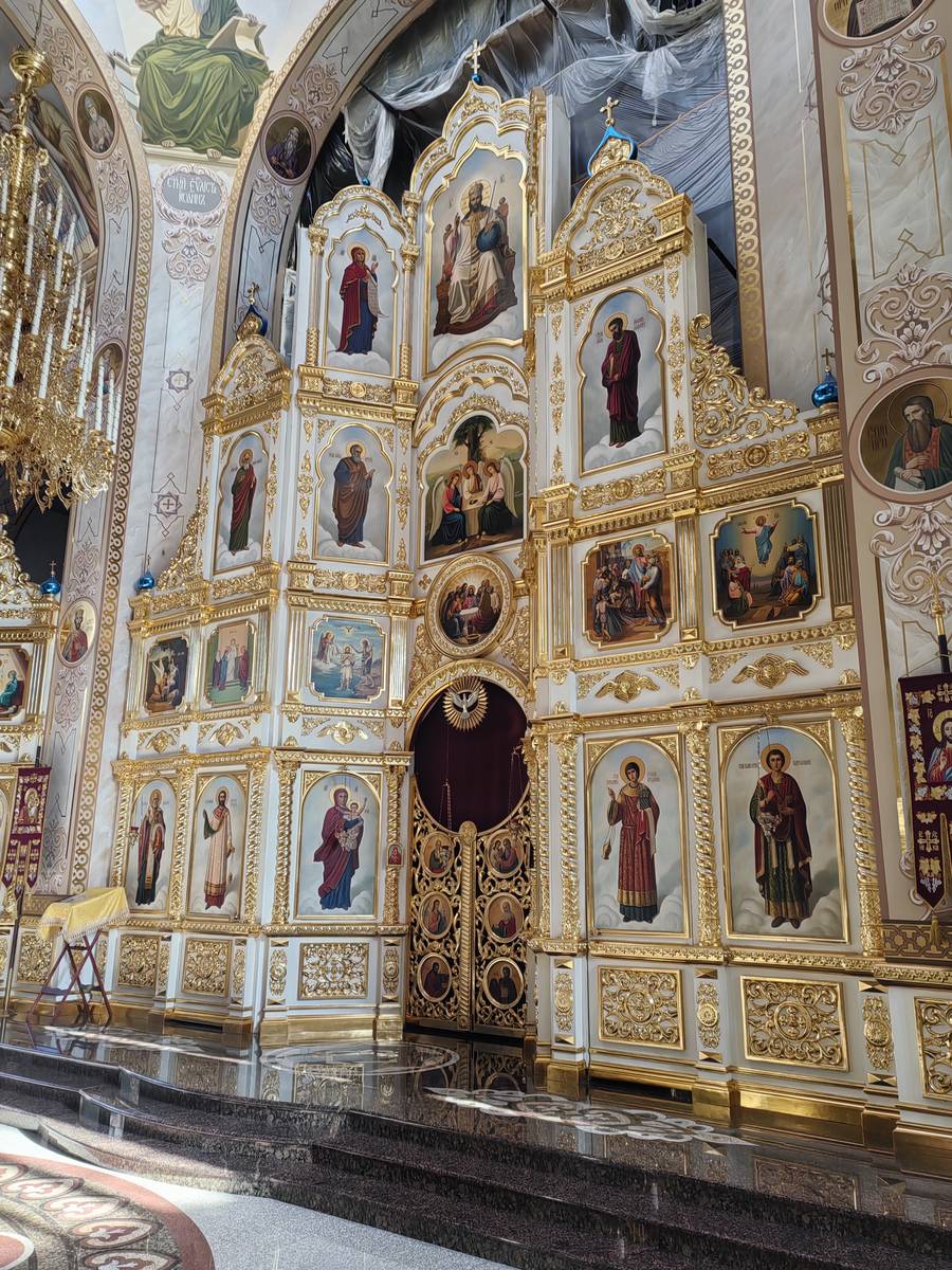 интерьер и убранство. Собор Пантелеимона Целителя, Ессентуки (Ессентуки, город, Ставропольский край)