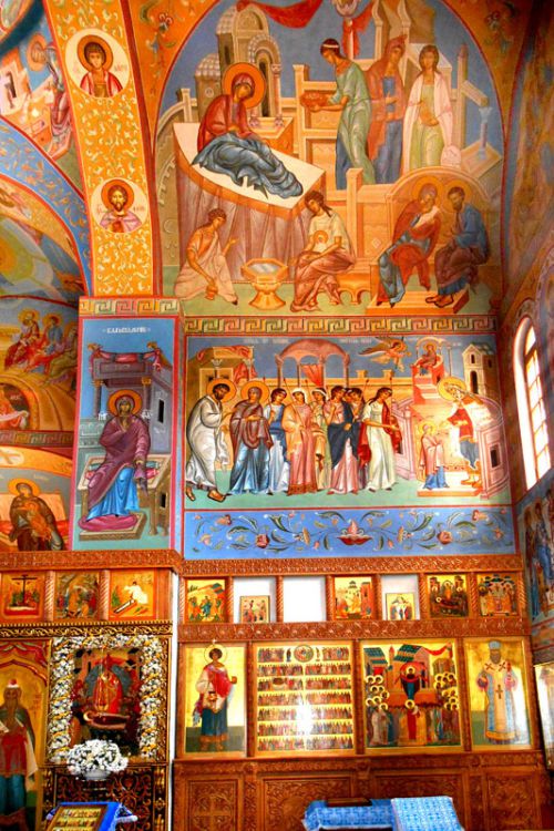 Церковь Успения Пресвятой Богородицы, Ессентукская (Предгорный район, Ставропольский край). интерьер и убранство
