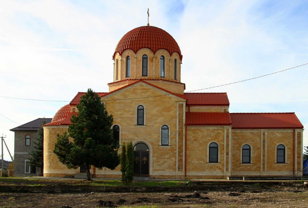 Церковь Иоакима и Анны, Санамер (Предгорный район, Ставропольский край). фасады