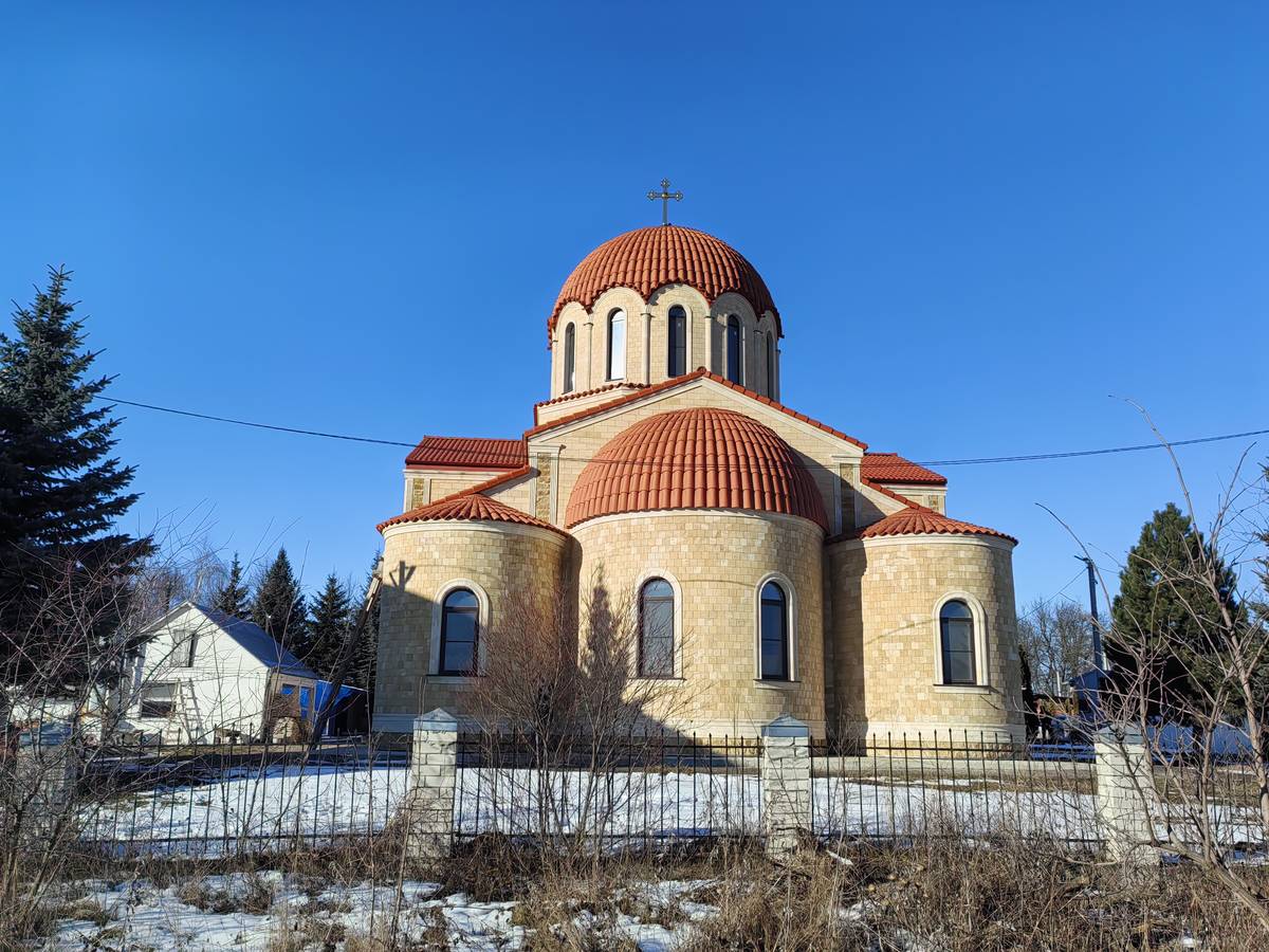 фасады. Церковь Иоакима и Анны, Санамер (Предгорный район, Ставропольский край)