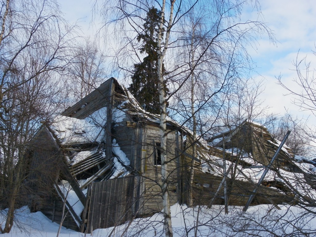 Шустручей (Кипрушино ). Церковь Георгия Победоносца. фасады