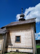 Музей-заповедник "Кижи". Часовня Успения Пресвятой Богородицы в Васильеве - Кижи, остров - Медвежьегорский район - Республика Карелия