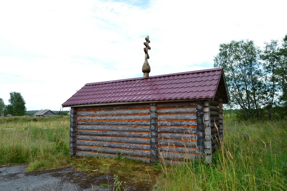 Часовня Сошествия Святого Духа, Кажма (Медвежьегорский район, Республика Карелия). фасады