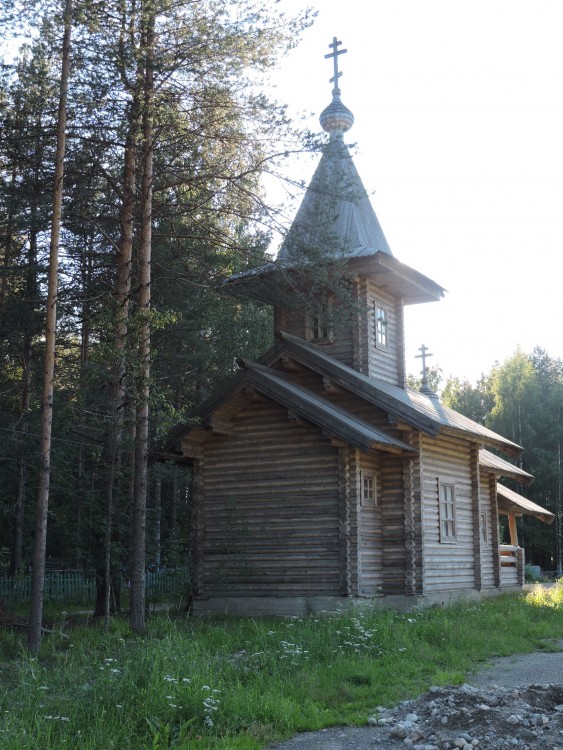 Медвежьегорск. Часовня Успения Пресвятой Богородицы. фасады