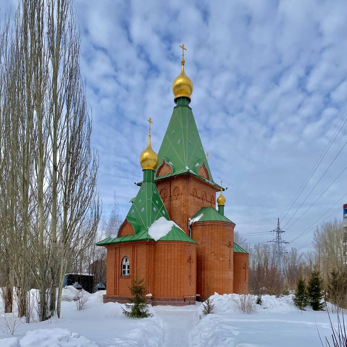 Церковь Спаса Нерукотворного Образа, Омск (Омск, город, Омская область). фасады, Вид с ЮВ