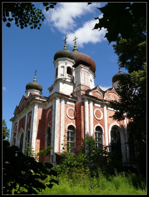 Преображенское. Церковь Спаса Преображения. фасады